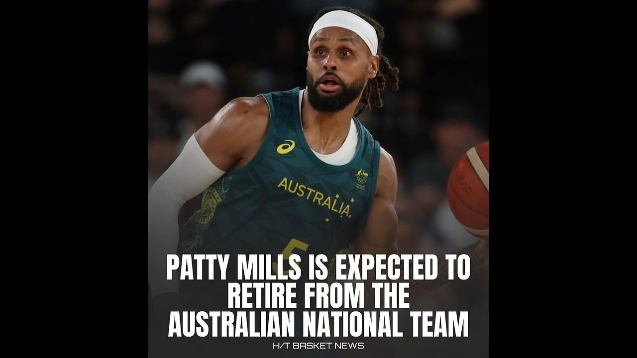 Patty Mills Set to retire from the Men's Australian Basketball Team! #olympicbasketball2024