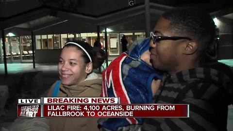 Family shares fire evacuation experience