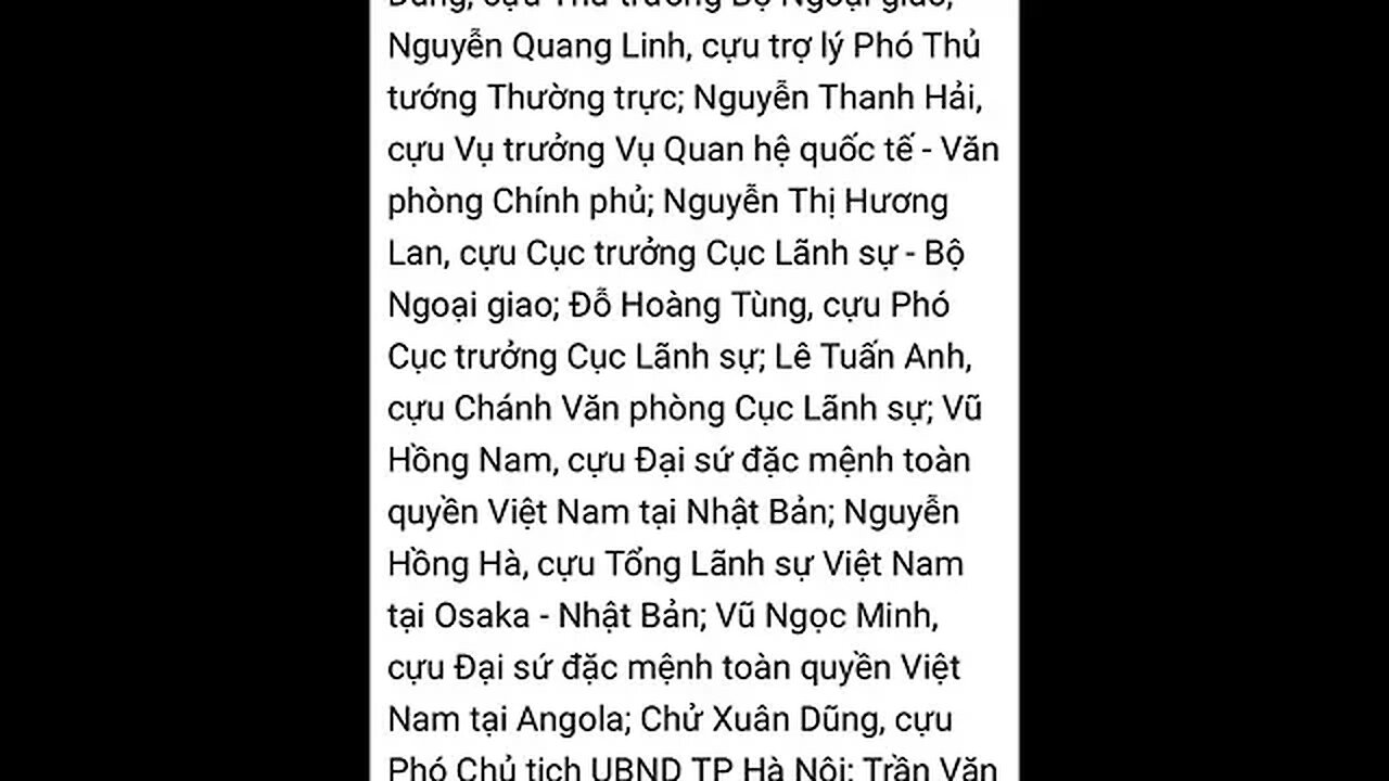 Danh Sách Đề Nghị Truy Tố ( Sơ Bộ )#shorts