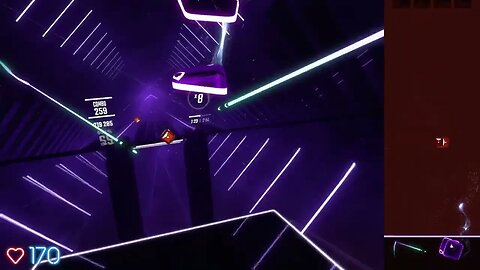 (beat saber) k/da - the baddest (vanvill remix) [mapper: fatalution]