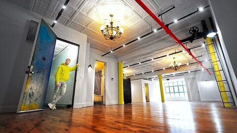 I Found a Secret NYC Apartment INSIDE a Factory…