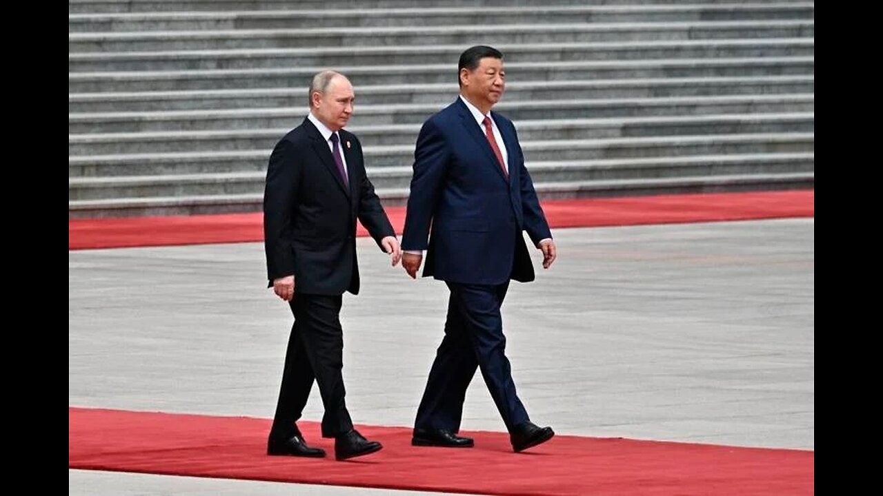 President Vladimir Putin Receives a Red Carpet Welcome in China