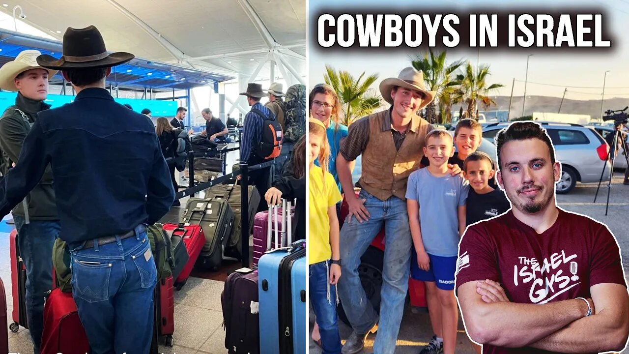 MONTANA COWBOYS Go Viral After Being Spotted in The Airport On their Way to Israel