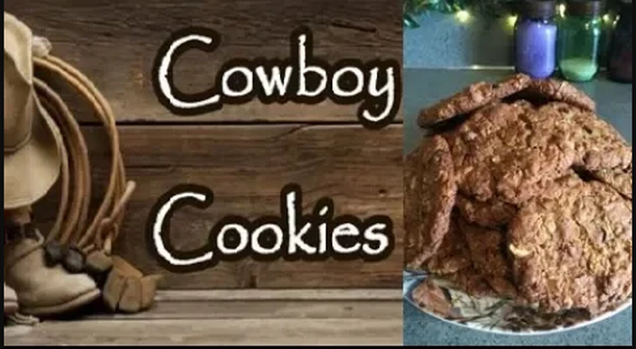 Cowboy Cookies from Food Storage