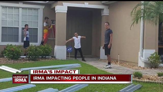Indiana native evacuated from Naples before Hurricane Irma pounded the state of Florida