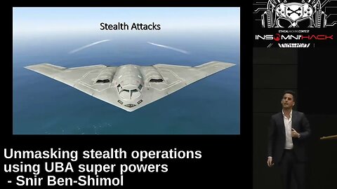 Unmasking stealth operations using UBA super powers Snir Ben Shimol, Varonis