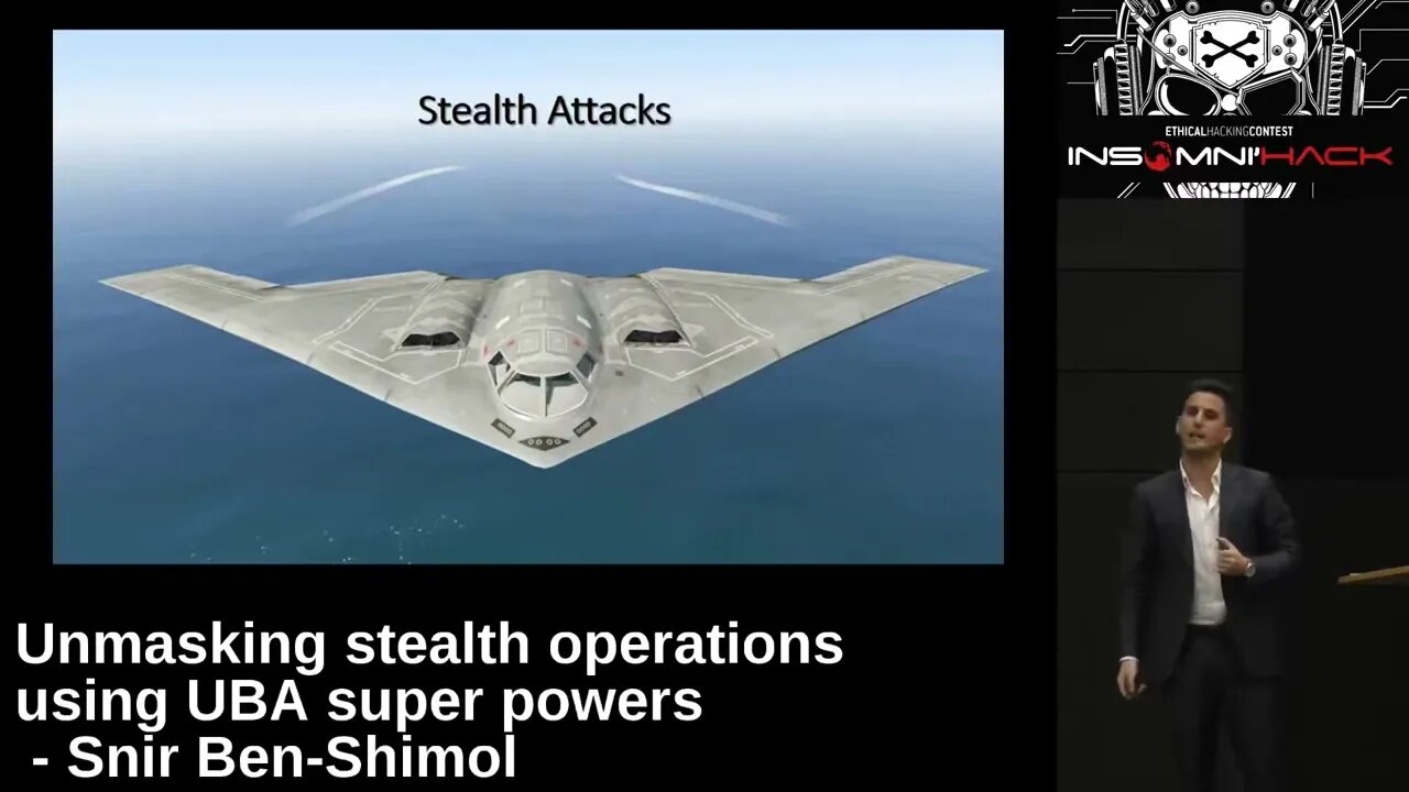 Unmasking stealth operations using UBA super powers Snir Ben Shimol, Varonis