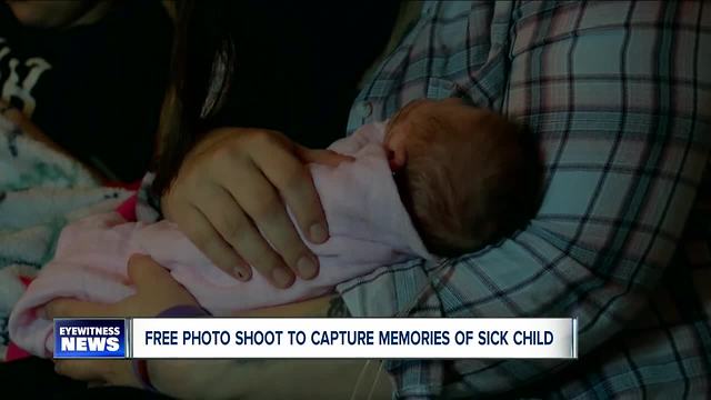 WNY family with terminally ill infant gets free, professional photo shoot