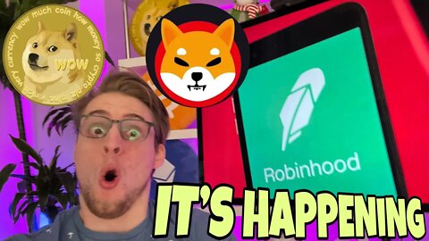 BIG Dogecoin SHIB Robinhood Update ⚠️