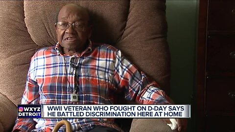 Metro Detroit D-Day veteran recalls sacrifice, discrimination during WWII