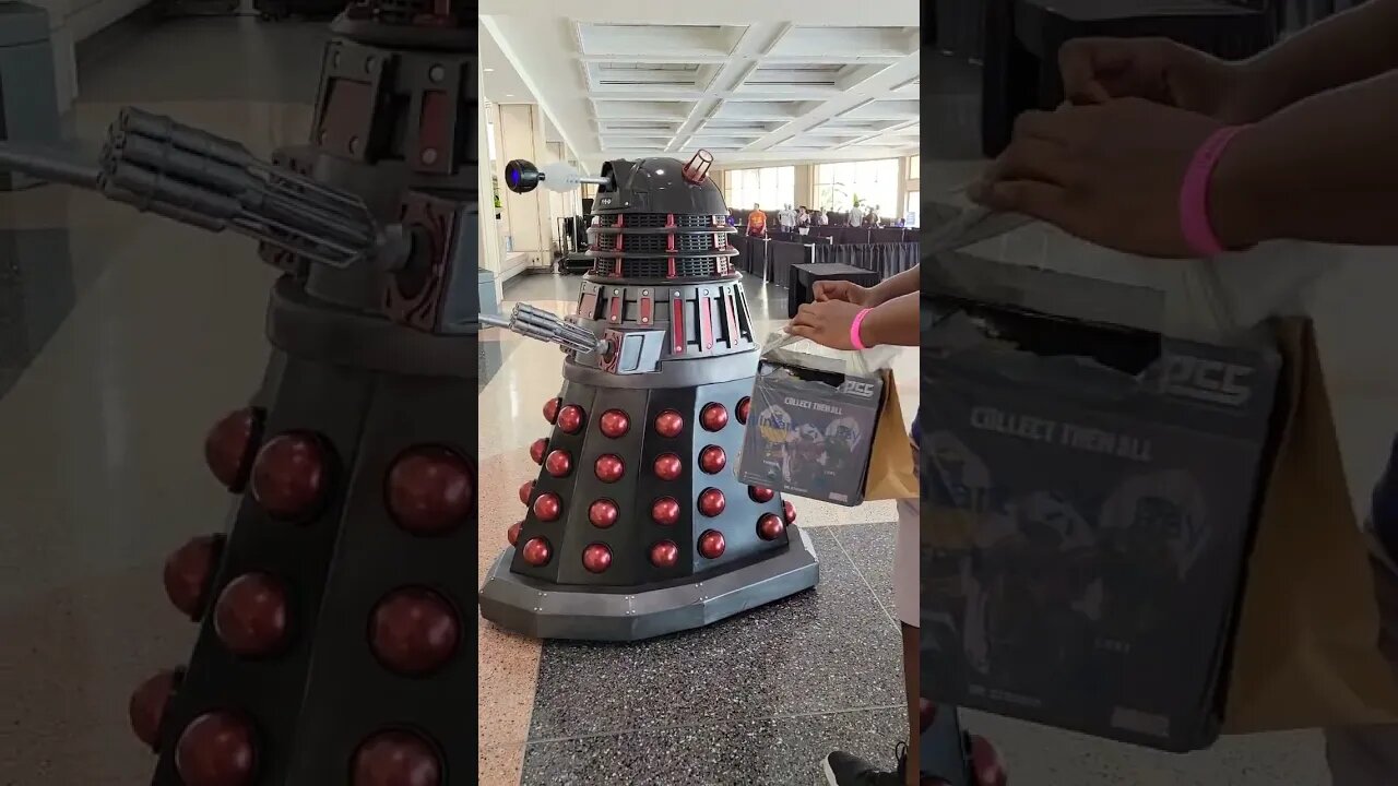 #DALEK #THROWDOWN #DALEKHAL #PARTONE #TBCC2022 #SUBSCRIBE YouTube.com/TheLegendOfTheTravelingTARDIS