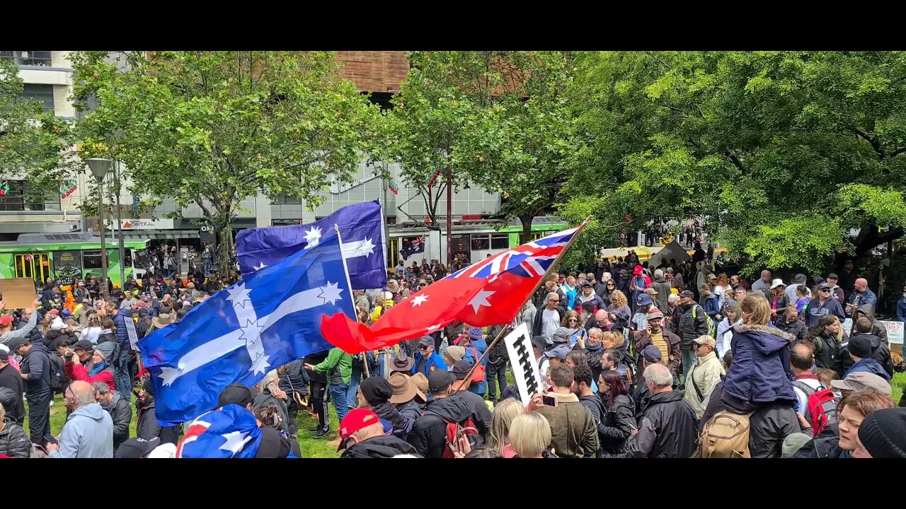 LIVE - Protest Melbourne NOW