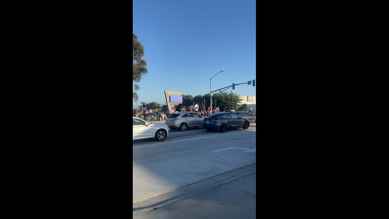 Trump rally South Bay Los Angeles California