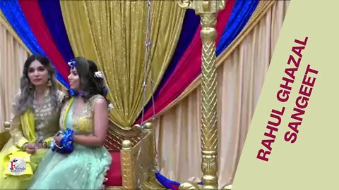 Rahul and Gazal Sangeet