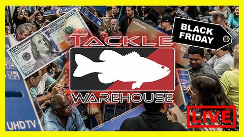 Black Friday Shopping Tackle Warehouse |Broken Leg Live 🤘🏻