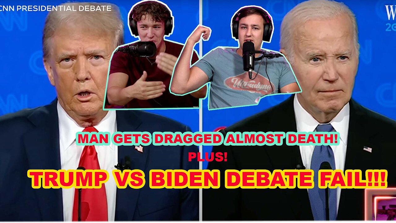 Medic Monday Ep. 020 | Trump VS Biden Debate recap PLUS Man gets DRAGGED ALMOST TO DEATH!