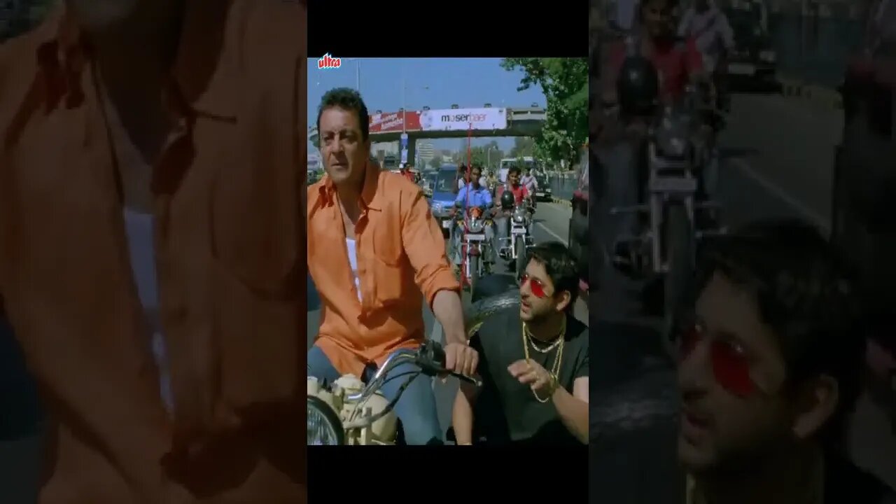 2 October Bapu ka happy birthday | Munna bhai MBBS movie funny scene | sanjay datt and arshad