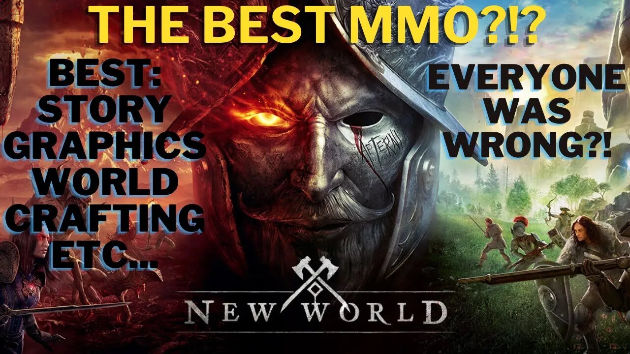 New World has the BEST early game of ANY MMO?!?! YOU NEED TO PLAY!