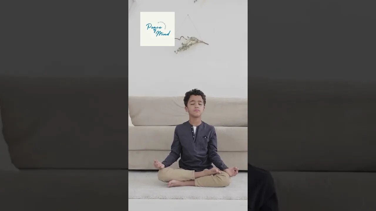 Kids Doing Meditation #yoga #meditation #shorts