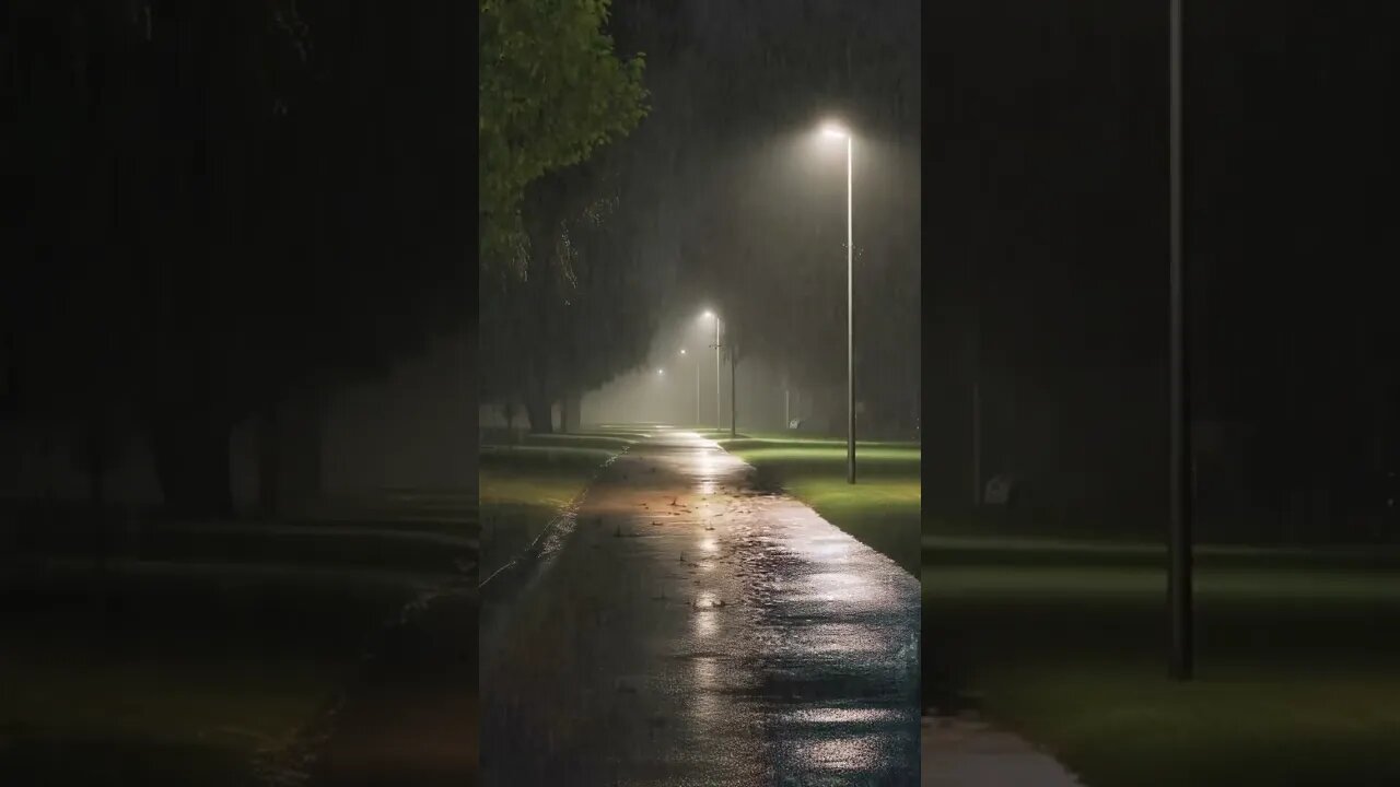 雨声助眠：夜晚雨声大自然中的声音让您快速入眠放松身心，睡眠的催眠曲BGM#rainsounds #rain #sleep #sleepmusic #shortsvideo #shorts