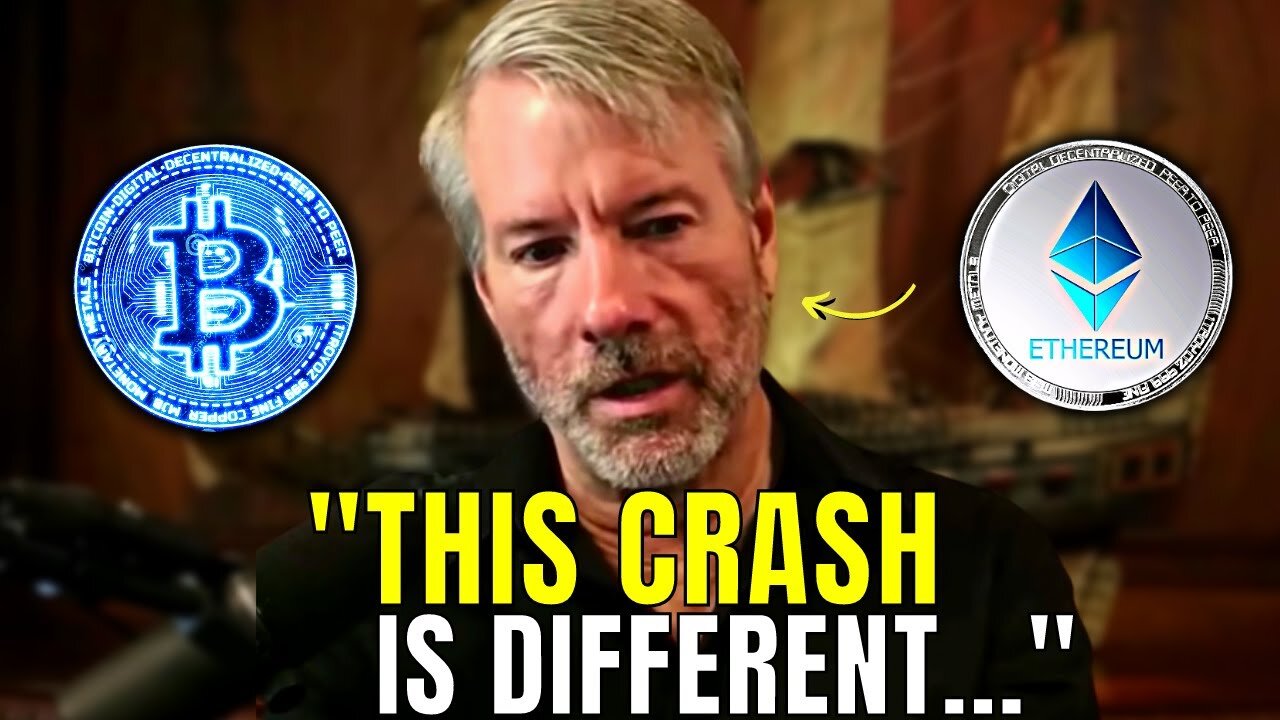 "Most People Don't Know This" - Michael Saylor Latest Interview On Bitcoin Crash