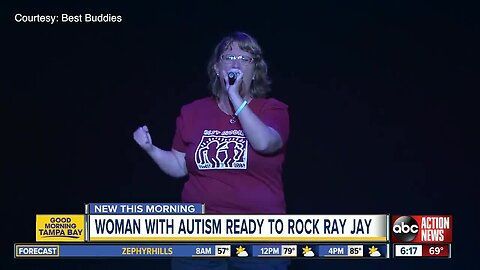 Tampa woman with autism to sing at Raymond James Stadium to celebrate people with disabilities