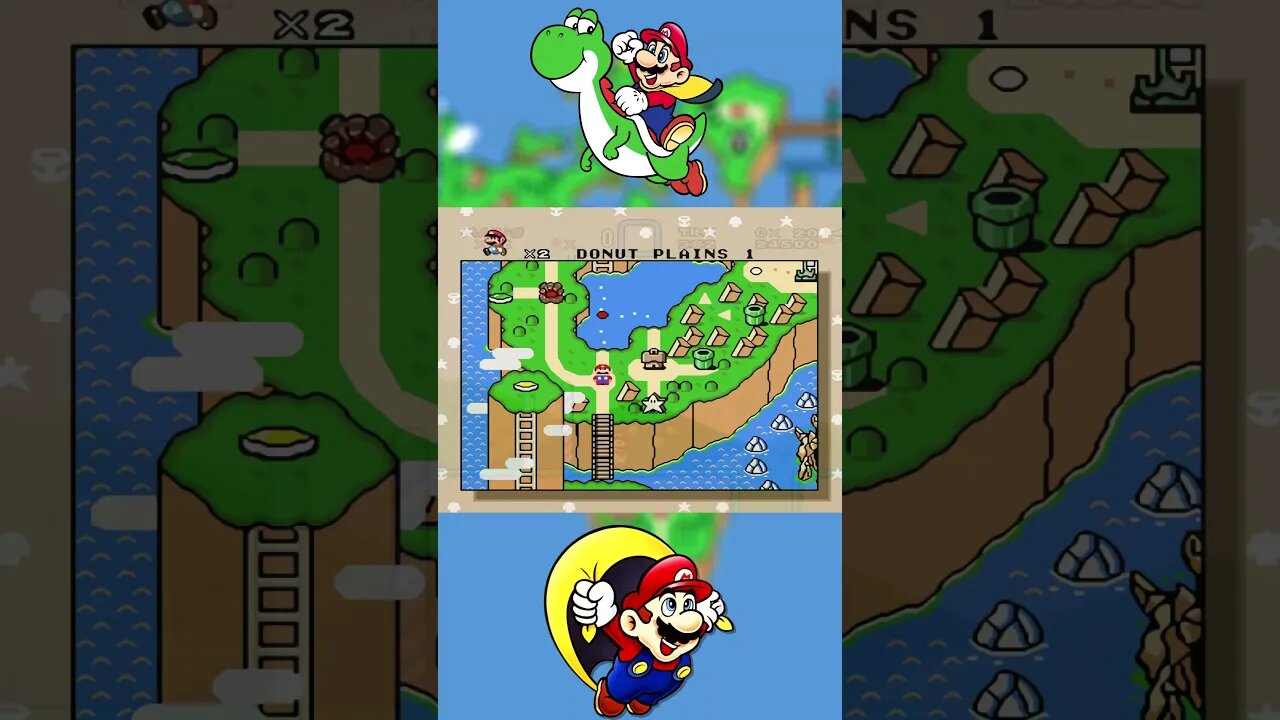 Código da Capa Realista no Super Mario World #mario #supermario #viral #shorts #nintendo