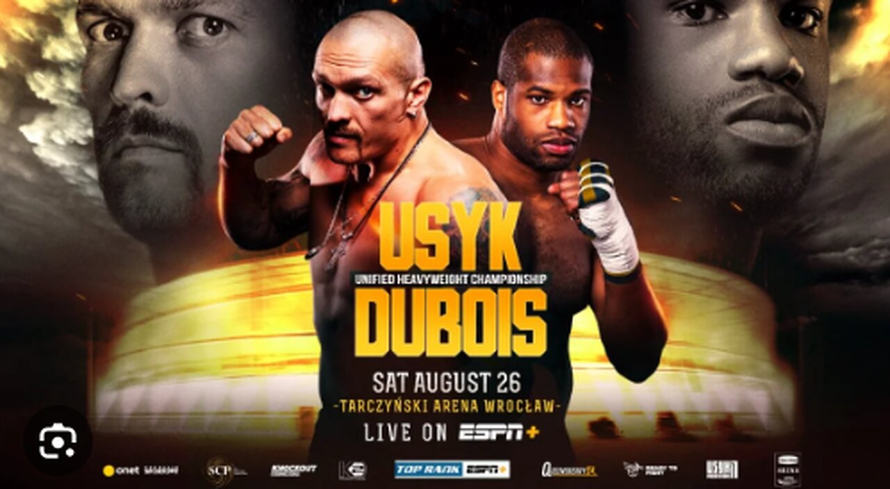 OLEKSANDR USYK vs DANIEL DUBOIS Live Stream - Heavyweight Championship Boxing