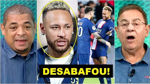 "O PSG é um TIME DE BOS%@! E ISSO que o Neymar FALOU é..." FORTE DECLARAÇÃO em ENTREVISTA é DEBATIDA