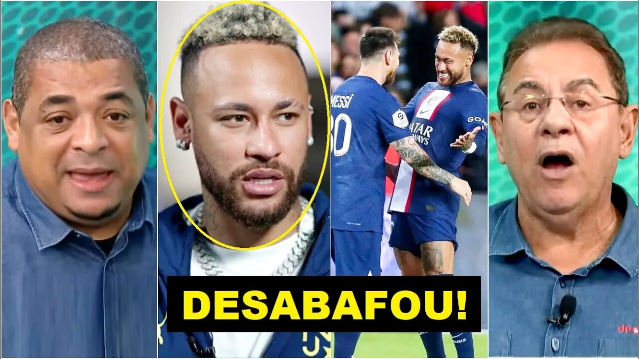 "O PSG é um TIME DE BOS%@! E ISSO que o Neymar FALOU é..." FORTE DECLARAÇÃO em ENTREVISTA é DEBATIDA