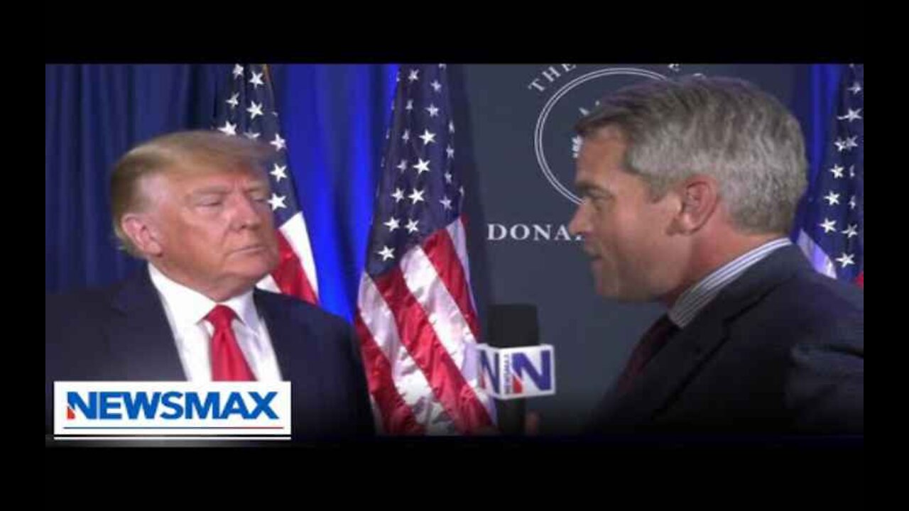 Donald Trump to Newsmax: Remember, Nancy Pelosi Was in Charge of Security on Jan. 6