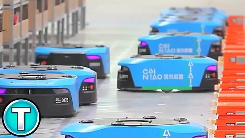 Alibaba Warehouse Robots