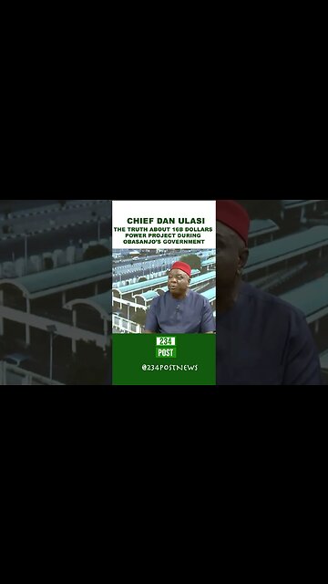 The Truth About the 16 Billion Dollar POWER PROJECT during Obasanjo Government - Dan Ulasi #shorts