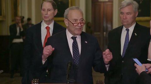 Reporter Presses Chuck Schumer On Refusing To Negotiate Spending Cuts With Republicans On Debt Limit