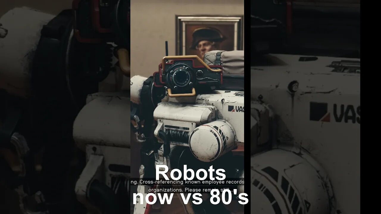Robots now vs 80's