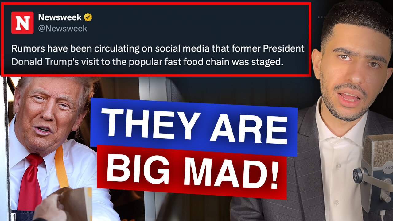 Trump’s McDonald’s Shift Made Them BIG MAD!