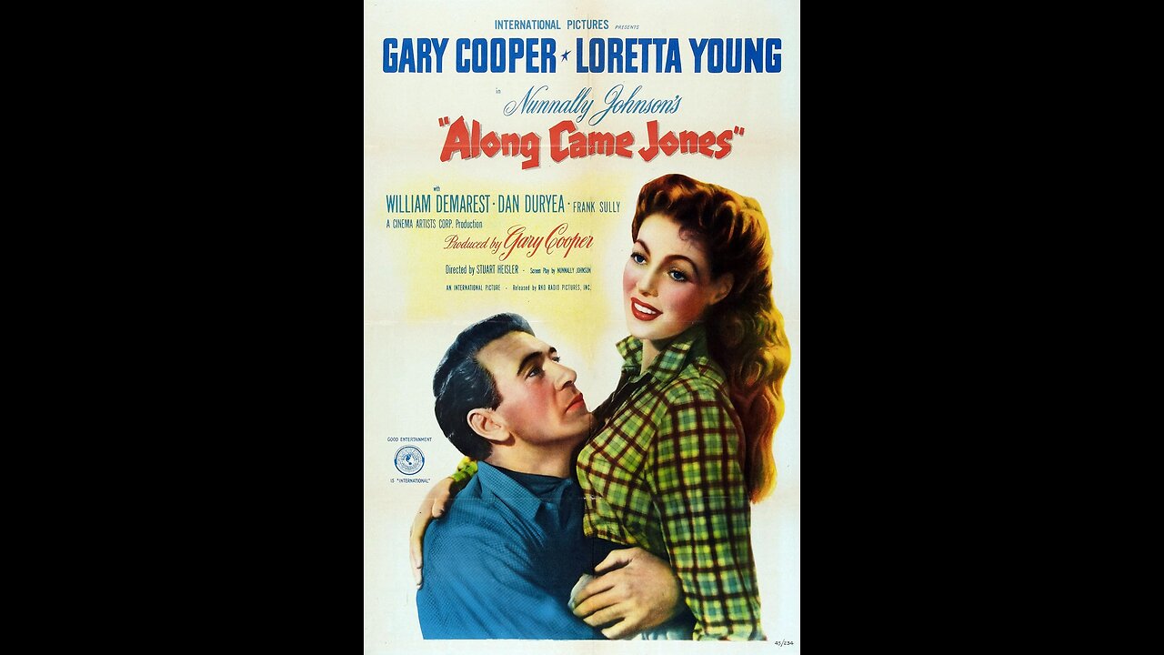 Along Came Jones (1945) | Western Comedy directed by Stuart Heisler