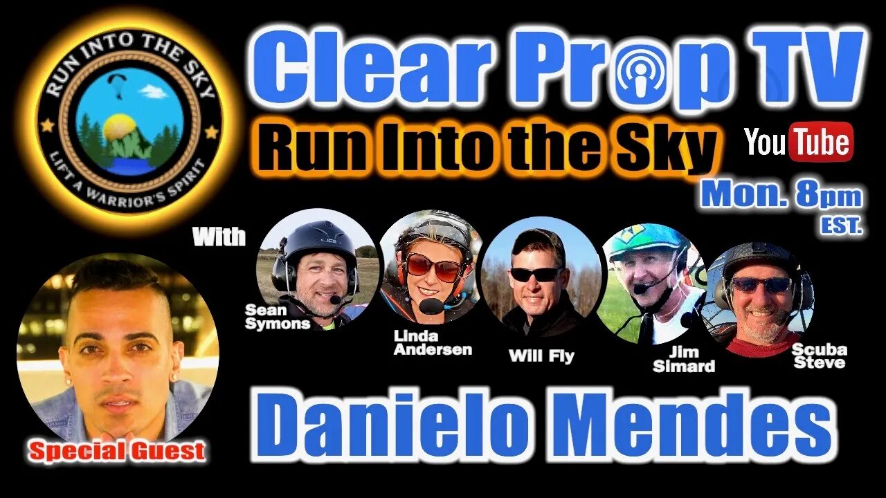 Ep 192 - Danielo Stay Bad Paramotor Flight School - Run Into The Sky Nonprofit