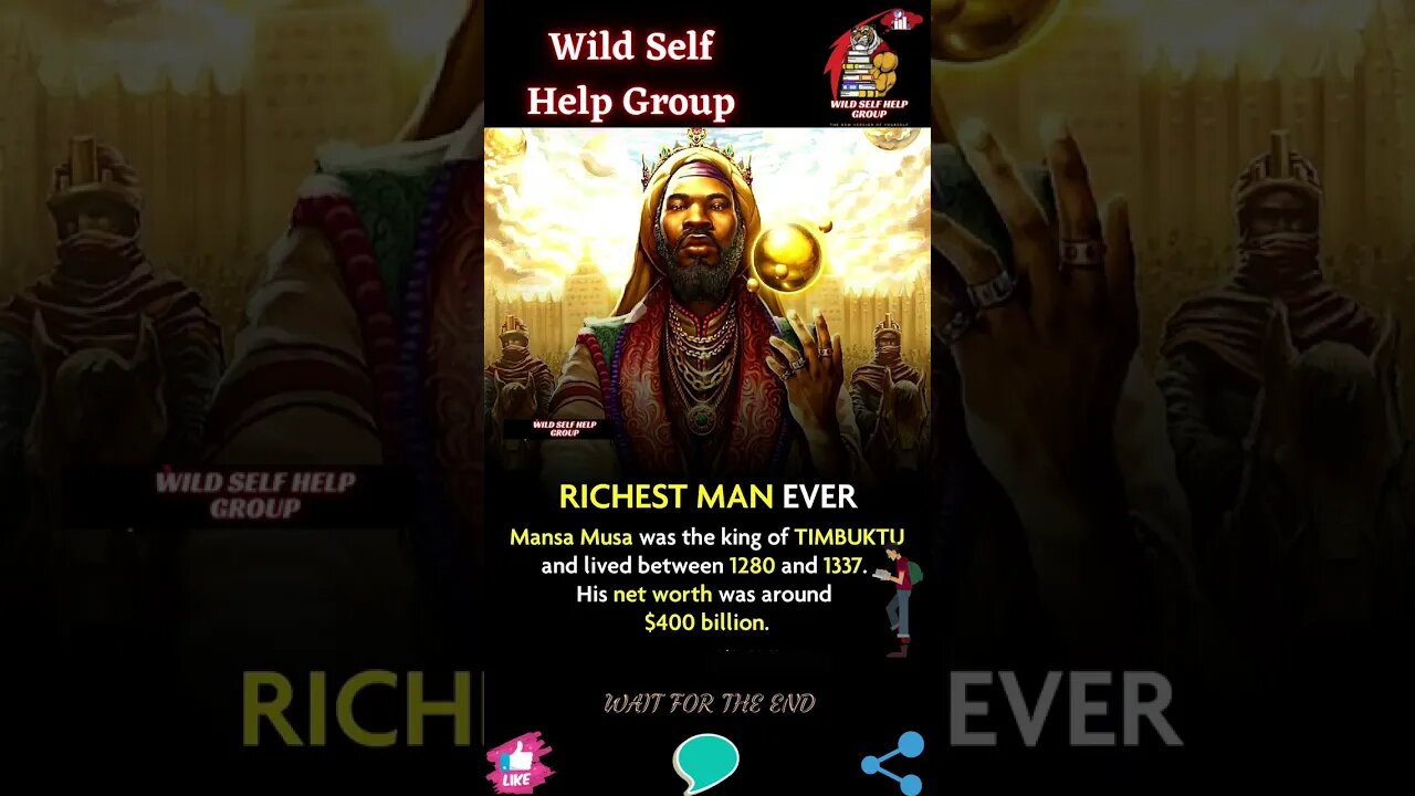 🔥Richest man ever🔥#shorts🔥#wildselfhelpgroup🔥15 January 2023🔥