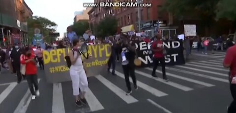 BLM PROTEST IN NYC FOR GEORDE FLOYD