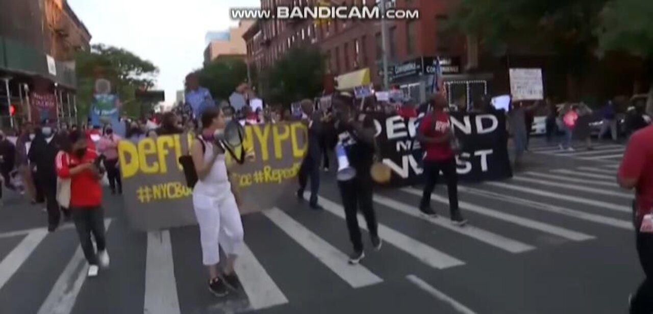 BLM PROTEST IN NYC FOR GEORDE FLOYD