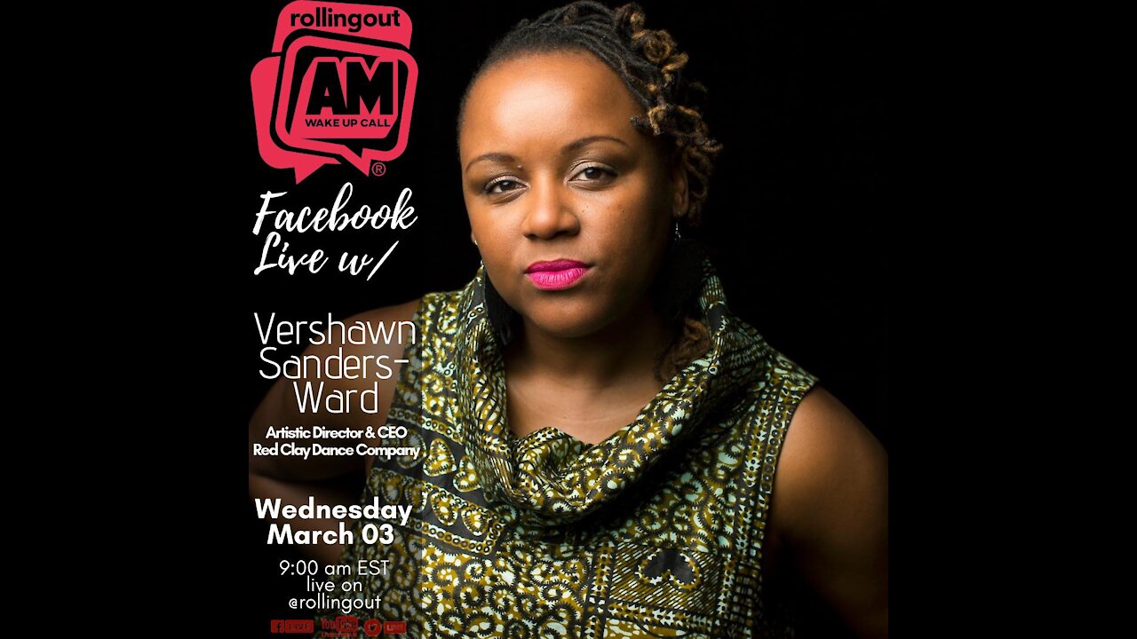 Vershawn Sanders-Ward discusses the Red Clay Dance Company