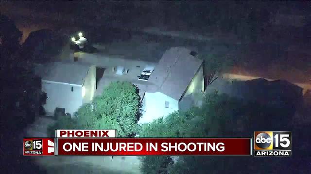 Phoenix police: One injured in shooting; search for suspect ongoing