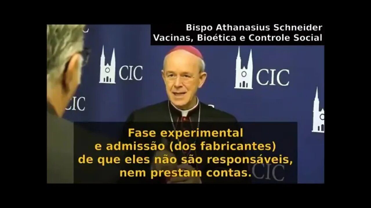 Bishop even talks about the use of fetal cells in vaccines