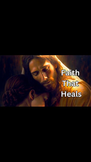 Her faith in Jesus made her well.