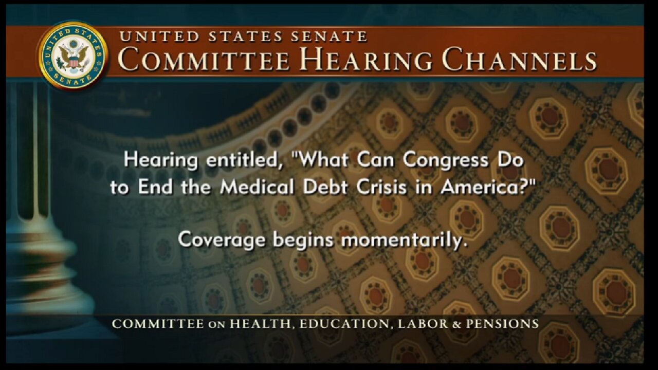 Hearings to examine what Congress can do to end the medical debt crisis in America.