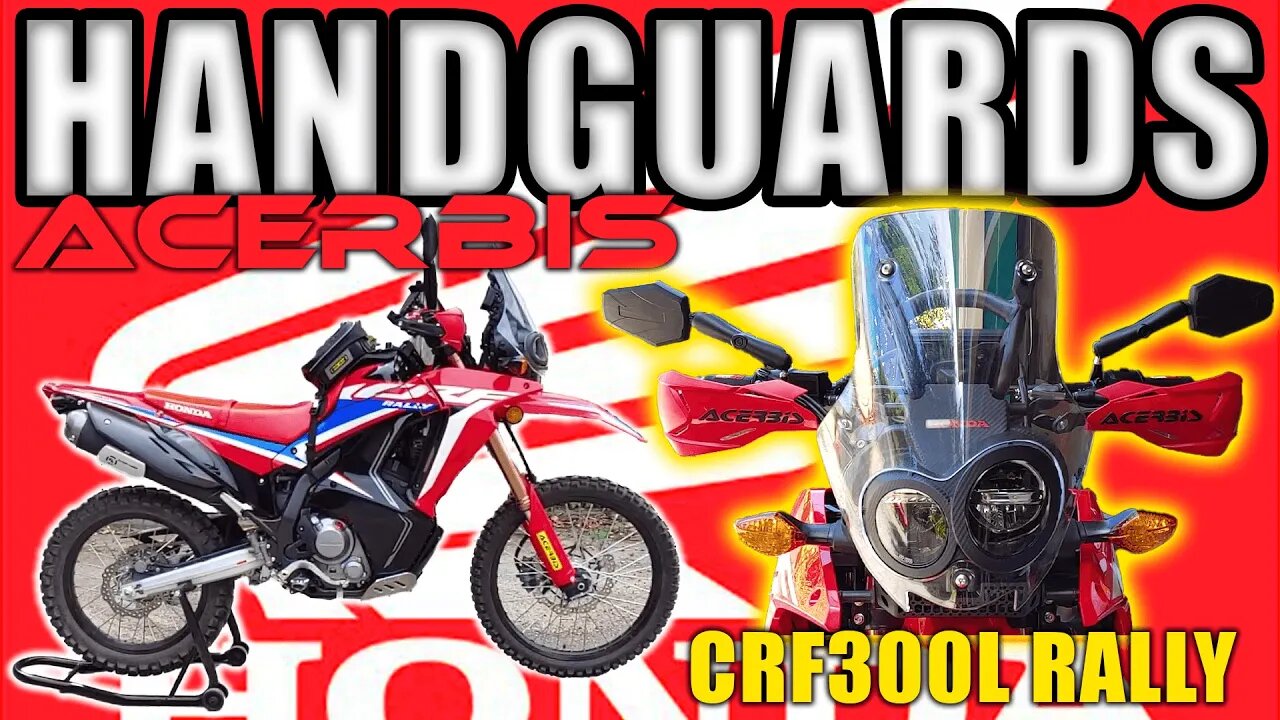 Acerbis X-Factory Handguard Installation – Honda CRF 300L Rally