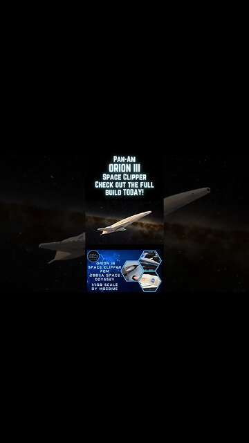 Pan-Am ORION III Space Clipper from 2001: A Space Odyssey short