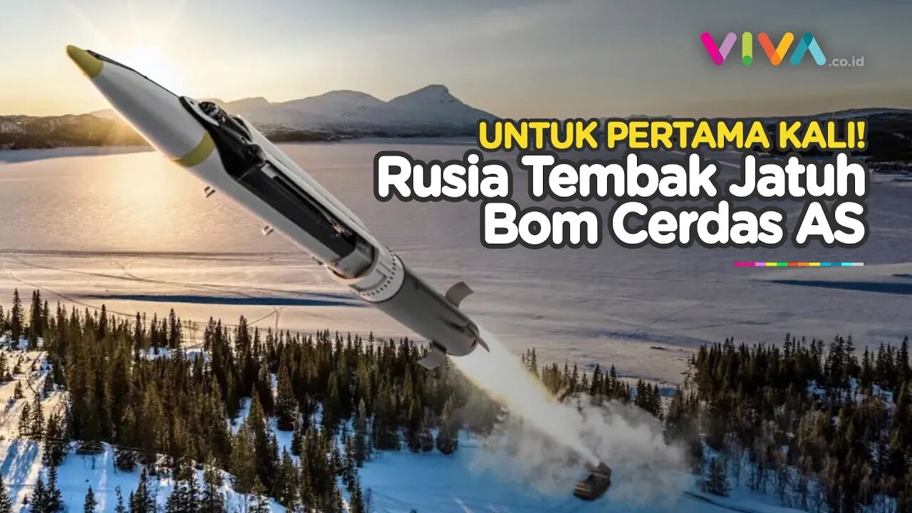 Ancaman Terbukti, Rusia Tembak Jatuh Bom Cerdas AS Pertama Kalinya