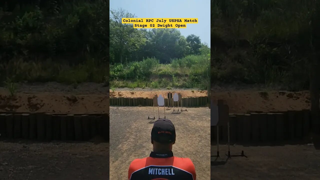 #uspsa Dwight Stg2 #shorts #unloadshowclear #open #shooting #competition #colonialrpc #ipsc #beretta